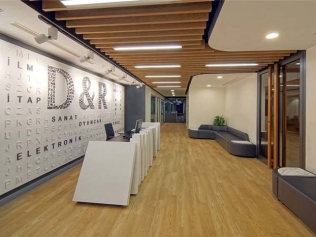 開(kāi)放式辦公室設(shè)計(jì) 比一些展廳環(huán)境還漂亮的售樓處辦公空間設(shè)計(jì)