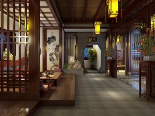 茶樓裝修成這樣，你還不進去喝一杯嗎