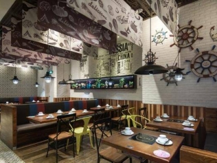 北京中小型餐館裝修設計，這樣設計絕對煥然一新