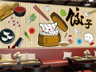 餐飲店設(shè)計(jì)中墻面顏色的搭配也很重要！