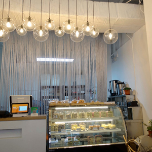 北京清河甜品店裝修實景圖
