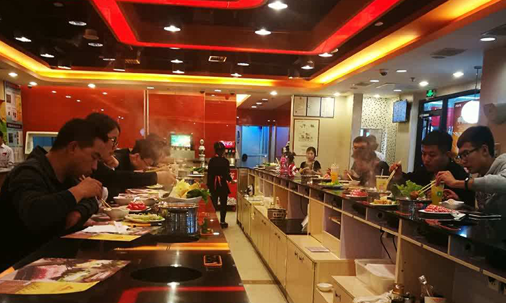 火鍋店裝修效果圖