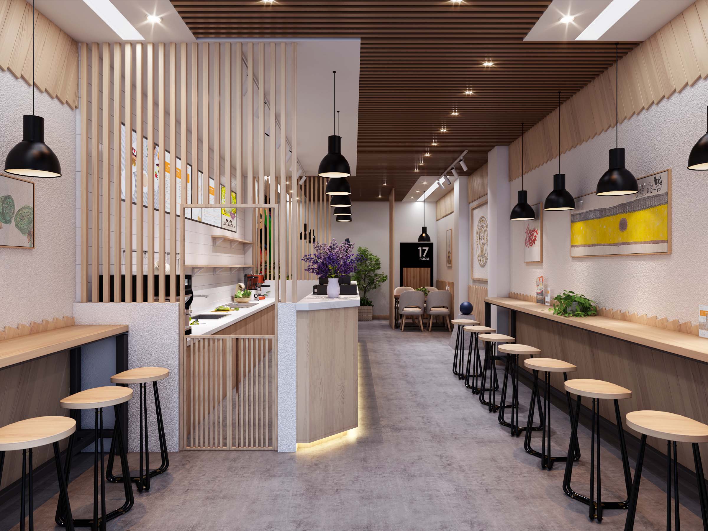 北京奶茶店裝修