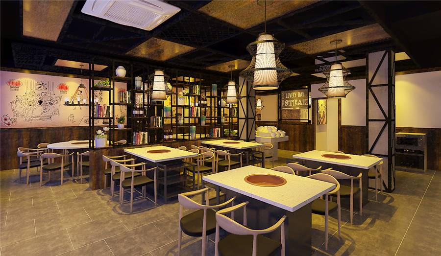 北京火鍋店裝修