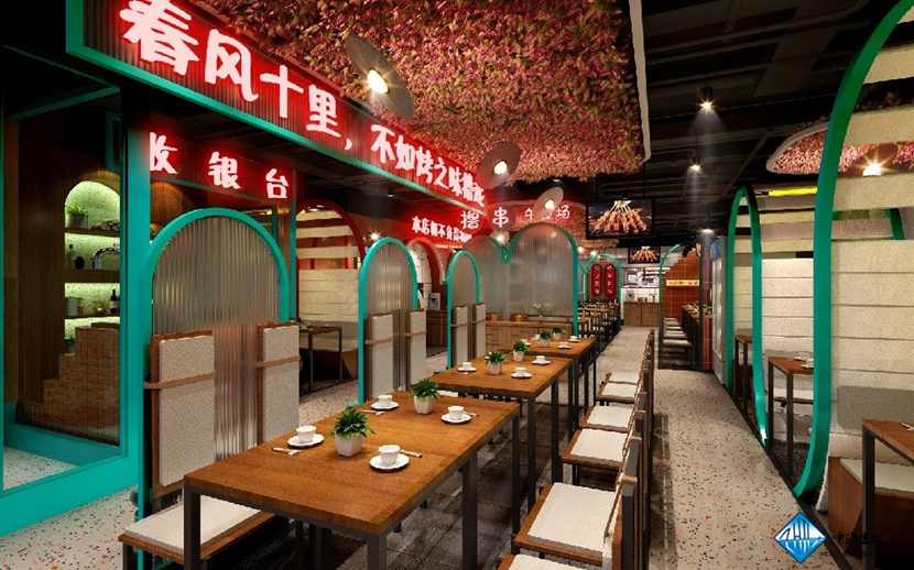 北京燒烤店裝修